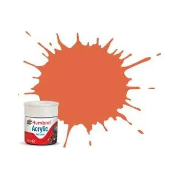 Humbrol barva akryl železniční AB2420 - No RC420 Orange Lining - Matt - 14ml