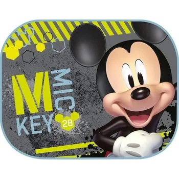 Stínítko do auta Clona sluneční na boční okno MICKEY - sada 2ks