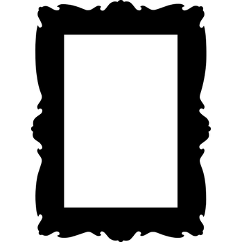 Samolepící dekorace Samolepka na zeď - Fotorámeček na fotografie velikosti 9x13 cm (dekorace na zeď)