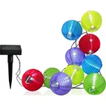 Solar 15/10 Solární světelný řetěz lampiony 10 LED