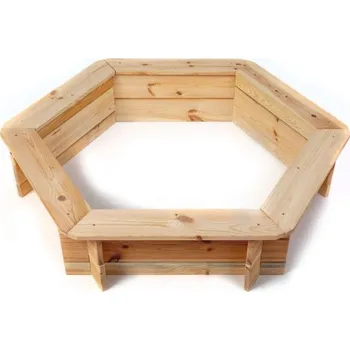 Pískoviště Dřevěné pískoviště šestihran (Dřevěné pískoviště - dětské dřevěné pískoviště. Dřevěné pískoviště šestihran)