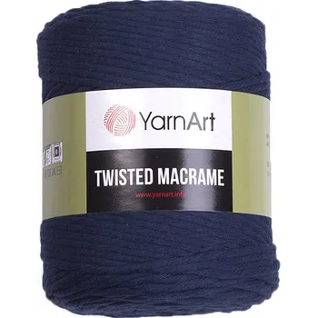 Příze YarnArt Twisted macrame 784 - modrá