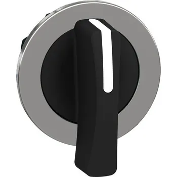 vypínač SCHN ZB4FJ7 Ovládací hlavice otočná, zapuštěná montáž, Černá, 3 pozice s návratem zleva do středu