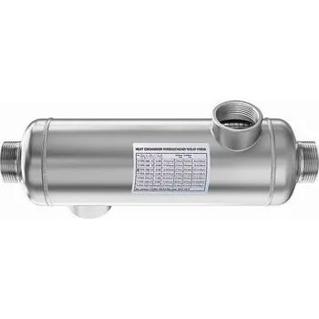 Ohřev bazénu Tepelný výměník OVB Ti-R 250, 90 kW