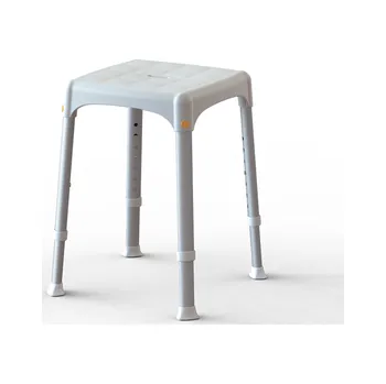 Koupelnové sedátko Stolička do sprchy hranatá, nos 150 kg