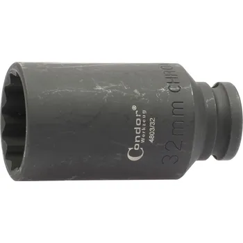 Condor hlavice nástrčná 1/2", 12ti hran 35 mm, prodloužená, tvrzená - 100-06459