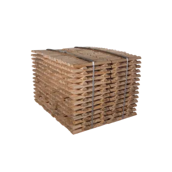 Plotový sloupek Dřevěná spojovací příčka - dl. 50 cm, š. 8 cm