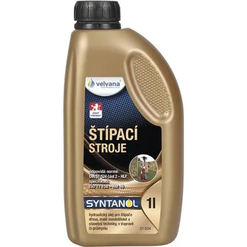 Hydraulický olej Hydraulický olej Velvana Syntanol pro štípače dřeva 1 l