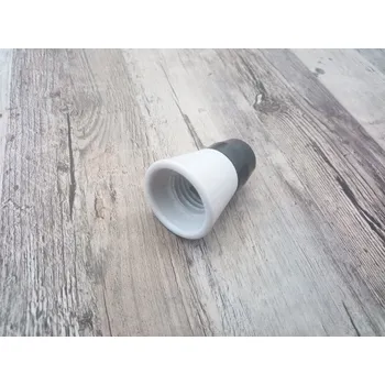 Objímka na žárovku DANAPO Stará retro bakelitová objímka pouzdro na světlo E27 E14 Varianta: 16 objímka, porcelán, délka 65mm