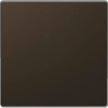 Elektrická zásuvka SCHN MTN4075-6052 Merten - Zaslepovací kryt, D-Life, kov, Mocca