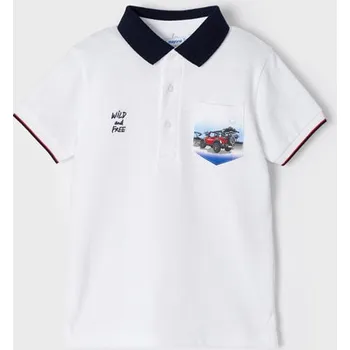 Chlapecké oblečení Mayoral Chlapecké polo triko s krátkým rukávem 3104 Velikost: 4 roky (104 cm)