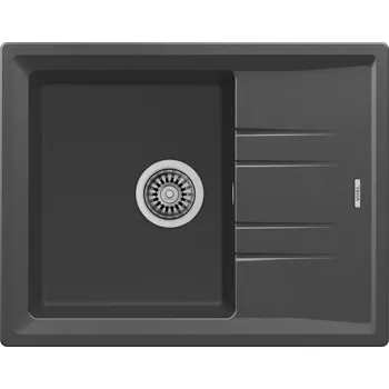 Granitový dřez Kuchyňský dřez Teka Stone 45 S-TG Asphalt 115330048