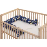 Ochranný límec - cop - do postýlky - Scarlett Koloušek - modrá