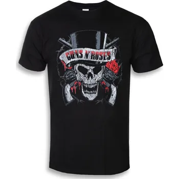 Tričko metal pánské Guns N' Roses - Distressed Skull - ROCK OFF - GNRTS47MB