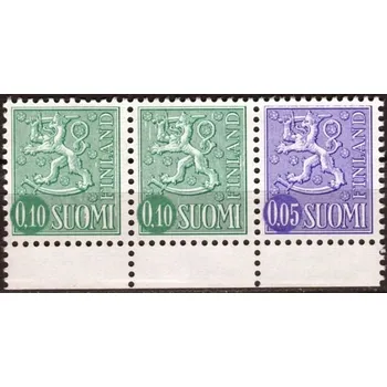 Poštovní známka Posti Finland (1963) MiNr. 556 - 557 ** - Finsko - Lev