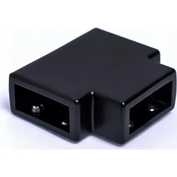 Rea konektor pro spojení 2 sprchových zástěn REA BLER 8mm, černá, REA-K7635