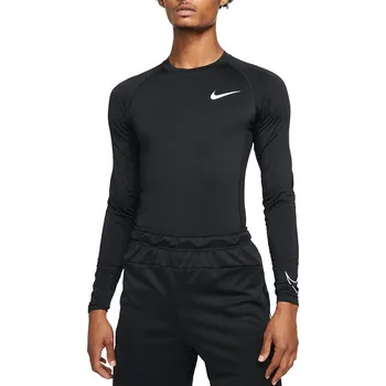 Pánské tričko Triko s dlouhým rukávem Nike Pro DF TIGHT TOP LS dd1990-010 Velikost 3XL