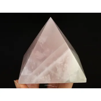 Přírodní kámen Pyramida z růženínu 454g (Brazílie)