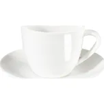 Hrníček s podšálkem 210 ml A TABLE ASA Selection - bílý bílá