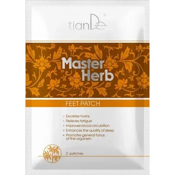 Náplast tianDe Detoxikační náplast na nohy Master Herb 2ks 