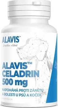 Kloubní výživa pro psa a kočku Alavis Celadrin 500 mg 60 cps.