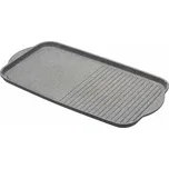 Grilovací plotýnka 51 x 27 cm indukční nepřilnavá granitová, MasterClass