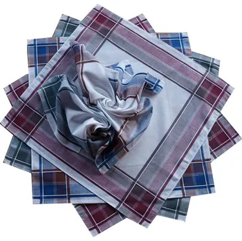 Látkový kapesník Mileta Pánské bavlněné kapesníky dezén C