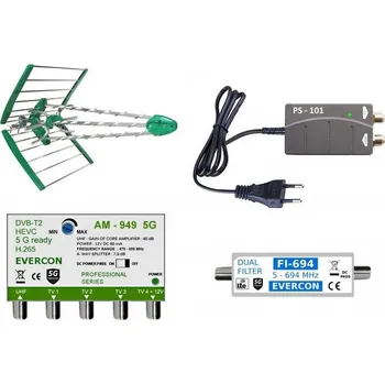 Televizní anténa Recenze Evercon KOM-949-101-4-IKUSI