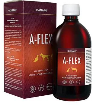 Kloubní výživa pro psa a kočku +Canami A-Flex 500 ml