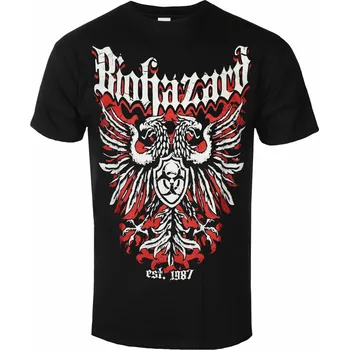 Oblečení a móda Tričko metal pánské Biohazard - Crest - ROCK OFF - BIOTS01MB