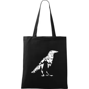 The Crow nature - Taška bavlněná - 42 x 38 cm ( Černá )