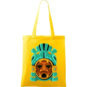 Mayové maska mátová - Taška bavlněná - 42 x 38 cm ( Žlutá )
