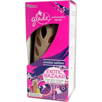 Osvěžovač vzduchu Glade Exotic Bazaar 269 ml růže a šafrán