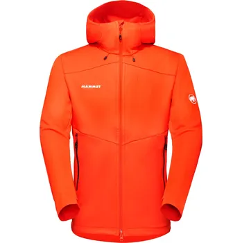 Mammut Mammut Ultimate VII SO Hooded Jacket Men Barva - Velikost: Oranžová - L
