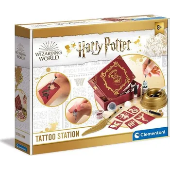 Odstranitelné tetování Clementoni Harry Potter magická tetování