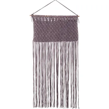 Bloomingville Bavlněná dekorace na stěnu macrame 90x60 cm