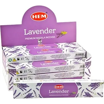 Vonná tyčinka HEM Vonné tyčinky Premium masala Lavender, 15 g.