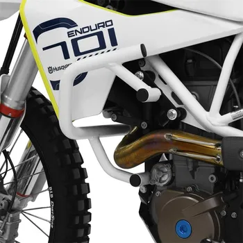 Rám pro motocykl ZIEGER - IBEX Německo Husqvarna 701 Enduro/Supermoto padací rámy Zieger provedení: padací rámy bílé