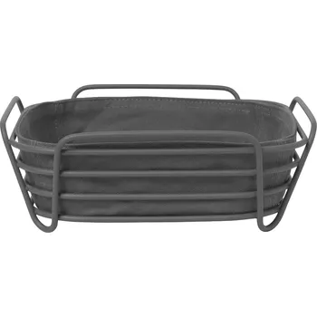 Blomus Ošatka na pečivo DELARA tmavě šedá