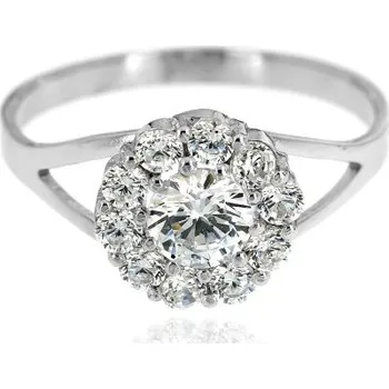 Prsten Zlatnictví U Kostela Dámský stříbrný prsten kytička 753b 51 2941-20220294