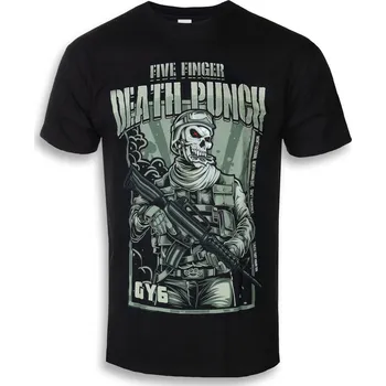 Pánské oblečení Tričko metal pánské Five Finger Death Punch - War Soldier - ROCK OFF - FFDPTS29MB