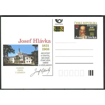 Poštovní známka Česká pošta (2008) CDV 116 ** - Josef Hlávka