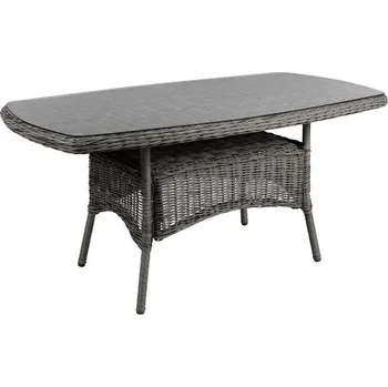 Zahradní sestava Brafab Rohová súprava šedá ROSITA - stôl