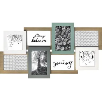 Fotorámeček The Wall Ron Fotorámeček 60 x 32 cm přírodní