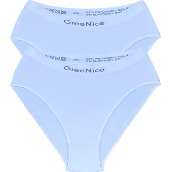 Dámské spodní prádlo Dámské bezešvé kalhotky GreeNice Art: 7170 ( 2ks vbalení ) Barva: Bílá, Velikost: L/XL