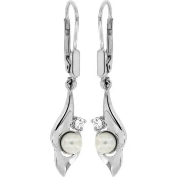 Náušnice Zlatnictví U Kostela Dámské zlaté náušnice s perlou 092 598039721