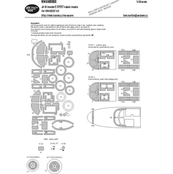 Plastikový model New Ware 1/48 Mask JD-1D Invader EXPERT (ICM 48287)