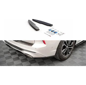 Tuning Splittery zadní boční Ford Kuga ST-Line Mk3 černý lesklý plast