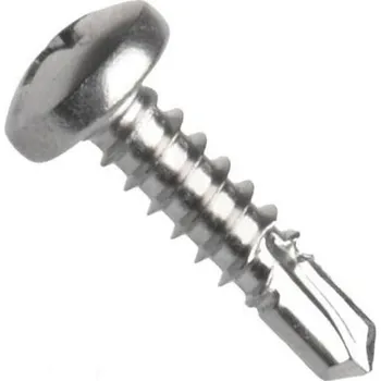 Spojovací materiál Din 7504-n šroub samovrtný, půlkulatá hlava, drážka phillips, nerez a2, 4.8x32