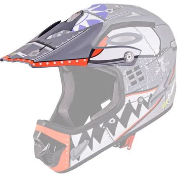 Auto-moto W-TEC Náhradní kšilt pro přilbu FS-605 Skull Smile